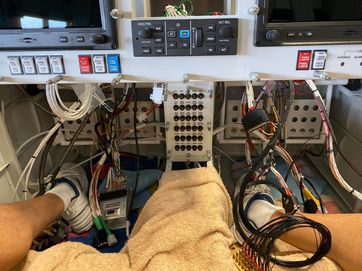 Panel installation continued…