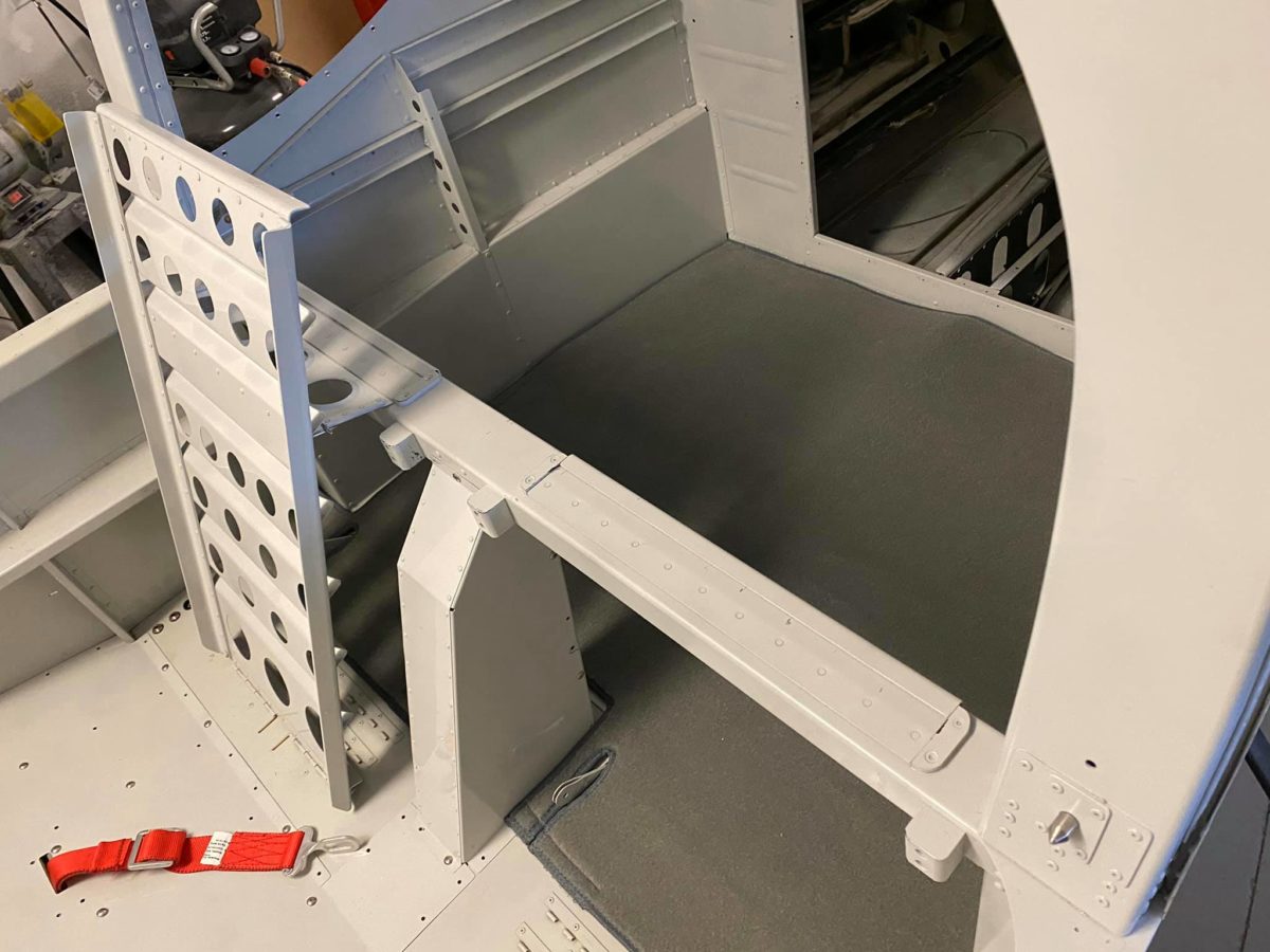 Fuselage interior installation